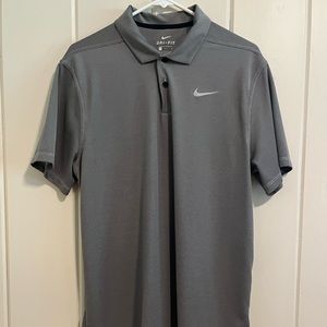 Large Grey Nike Golf Polo.
